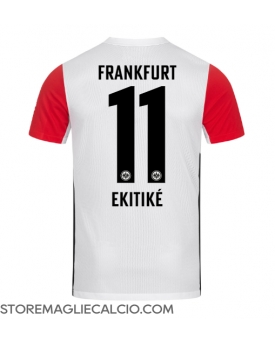 Eintracht Frankfurt Hugo Ekitike #11 Maglia Gara Casa Repliche 2024-25 Maniche Corte